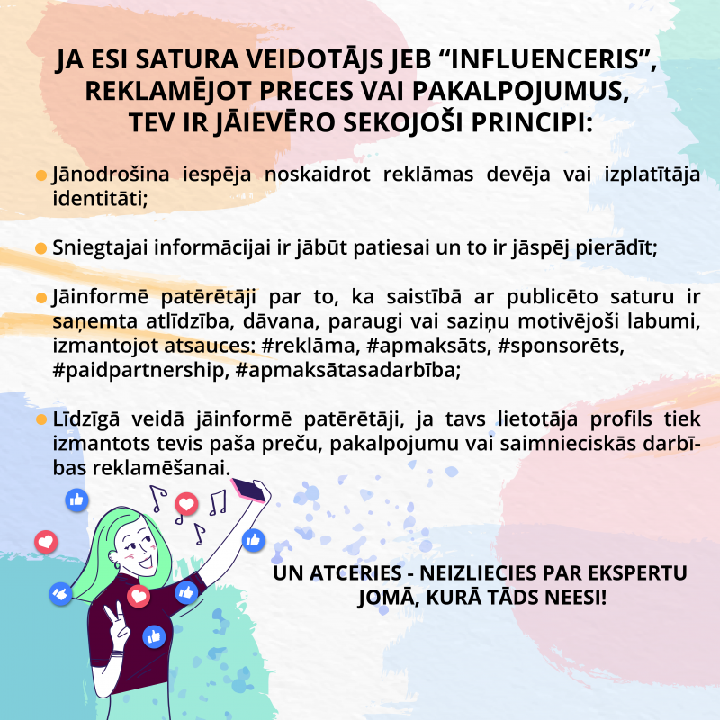 Influenceriem - vizuālis 1