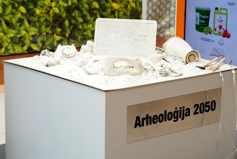 Izstādes eksponārs arheoloģija