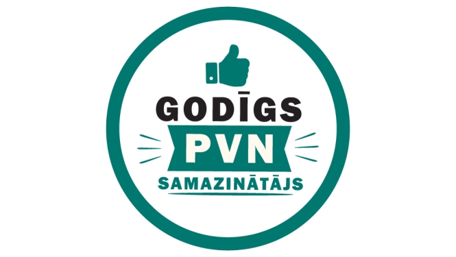 Uzlīme "Godīgs PVN samazinātājs"