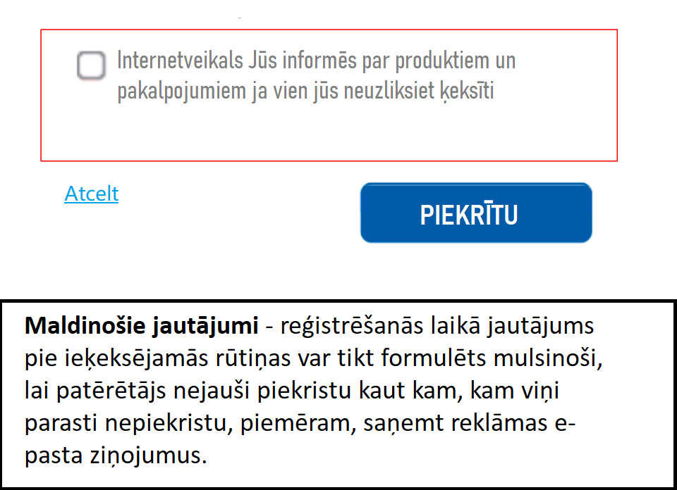 Maldinošie modeļi 3
