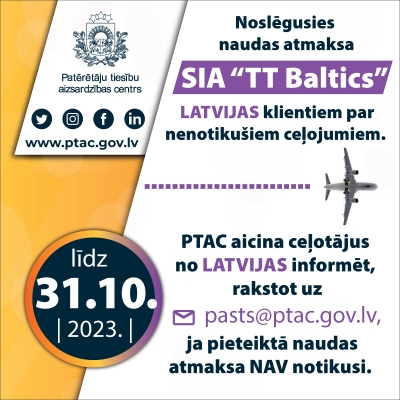 TT Baltics - baneris par naudas atmaksu -