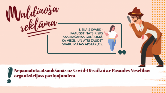PTAC konstatējis vairākus pārkāpumus un negodīgu komercpraksi ar COVID 19 saistītu preču un pakalpojumu piedāvāšanā