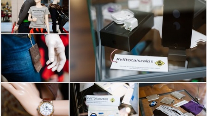 Rīga Plaza apskatāma Pretkrāpšanas kustības #atkrāpies ietvaros veidotā izstāde Viltotais zaķis