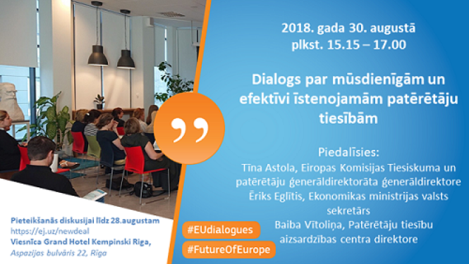 Dialogs par mūsdienīgām un efektīvi īstenojamām patērētāju tiesībām
