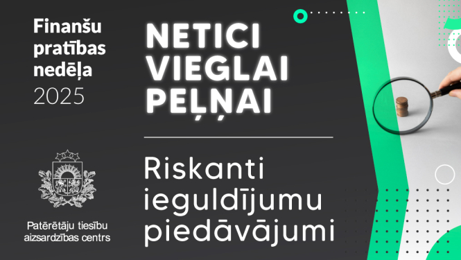Baneris - netici vieglai peļņai