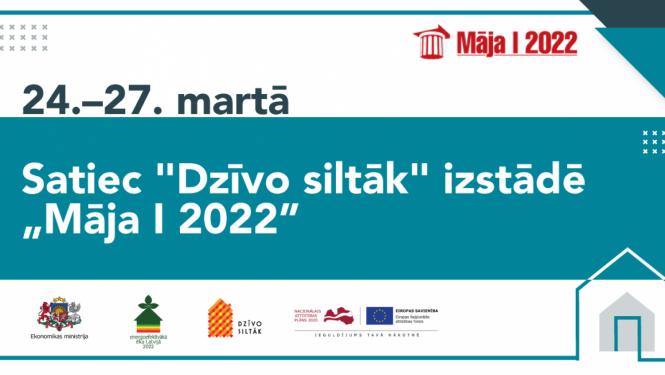 Izstādes Māja 2022 baneris