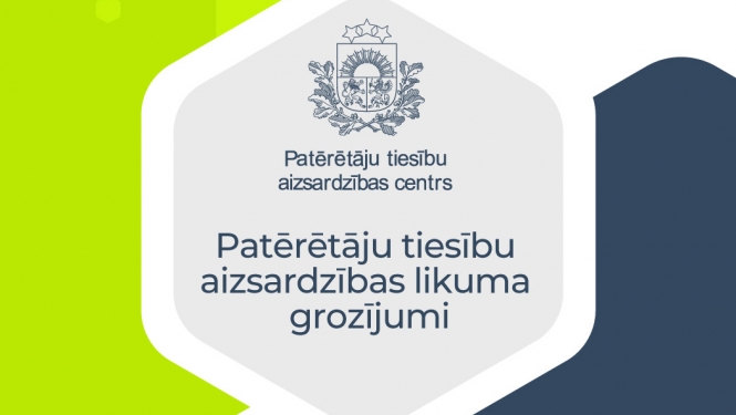 Uzraksts Patērētāju tiesību aizsardzības likuma grozījumi