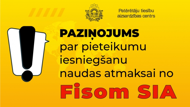 Paziņojums par Fisom baneris