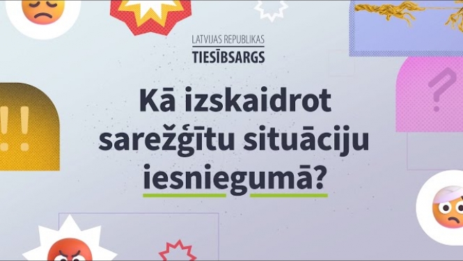 Tiesībsargs videopamācīgas baneris