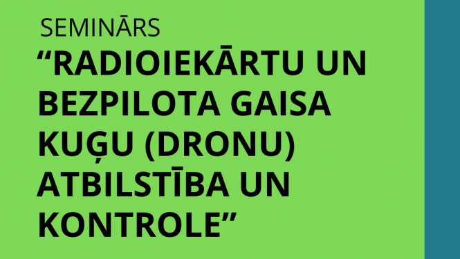 Seminara informatīvs baneris