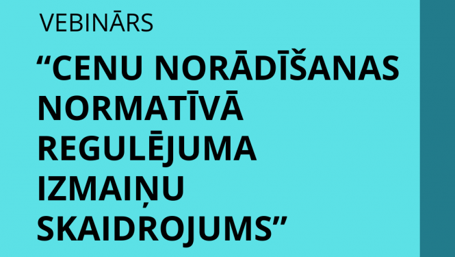 Vebināra informatīvais baneris