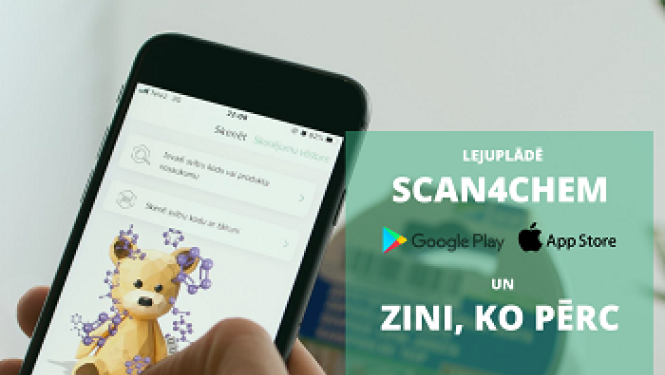 Scan4Chem – lietotne viesiem, kas iepērkas