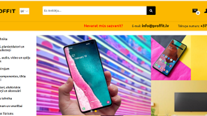 PTAC brīdina par SIA “KASIJA” un SIA “MULTI-Services” darbībām interneta veikalā www.proffit.lv