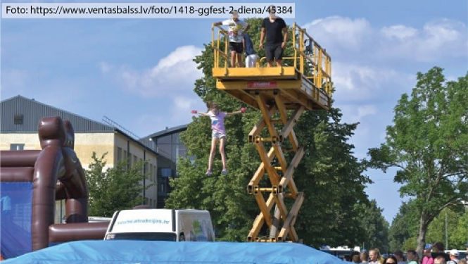 PTAC brīdina par nedrošu atrakciju Jump and Fly
