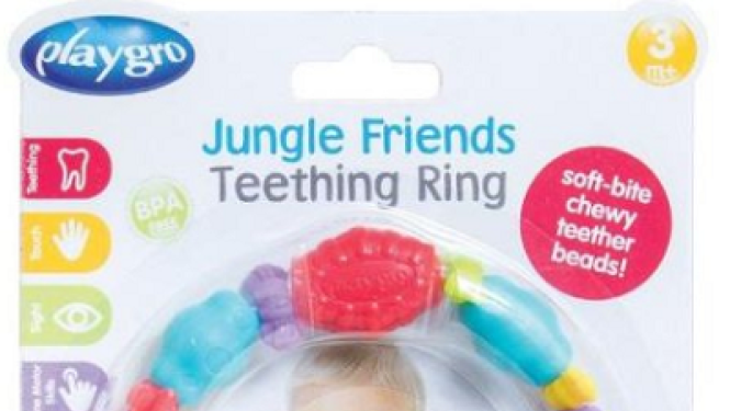 Atsaukums: Playgro Jungle Friends Teething Ring