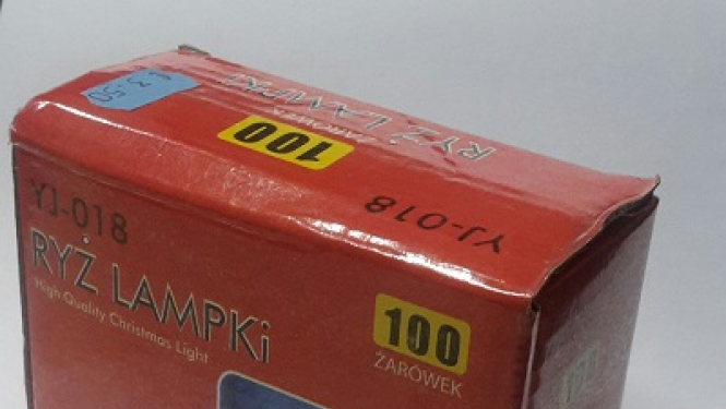 Atsaukums: Ziemassvētku gaismiņu virtene YJ-018 RYZ LAMPKi