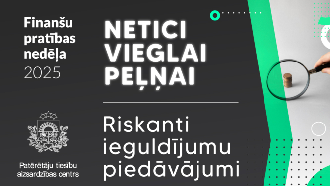 Baneris - netici vieglai peļņai