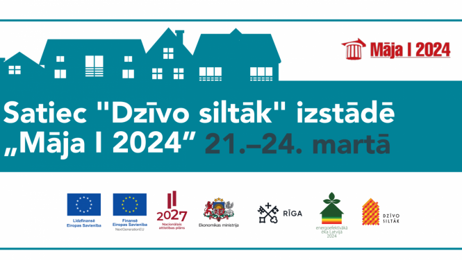 Izstāde māja 2024 baneris