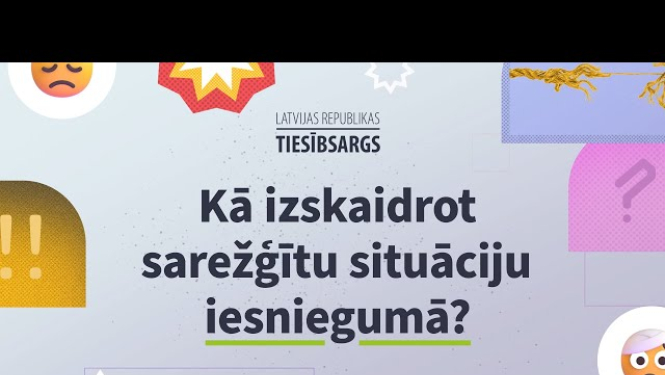 Tiesībsargs videopamācīgas baneris