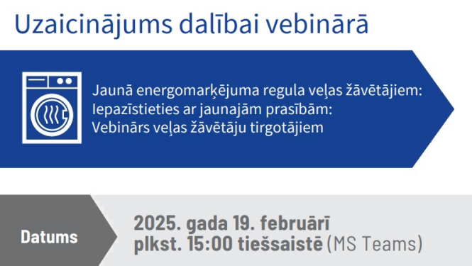 Baneris - reģistrēšanās dalībai vebinārā