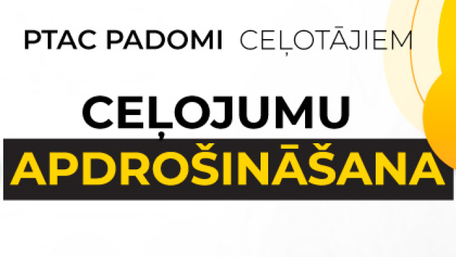 Baneris - Tūrisma nedēļa - Ceļojumu apdrošināšana