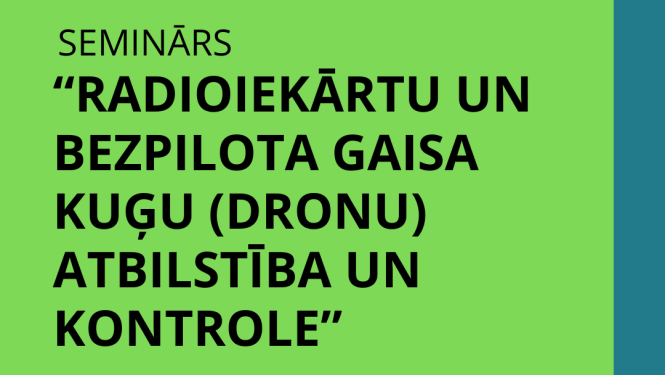 Seminara informatīvs baneris