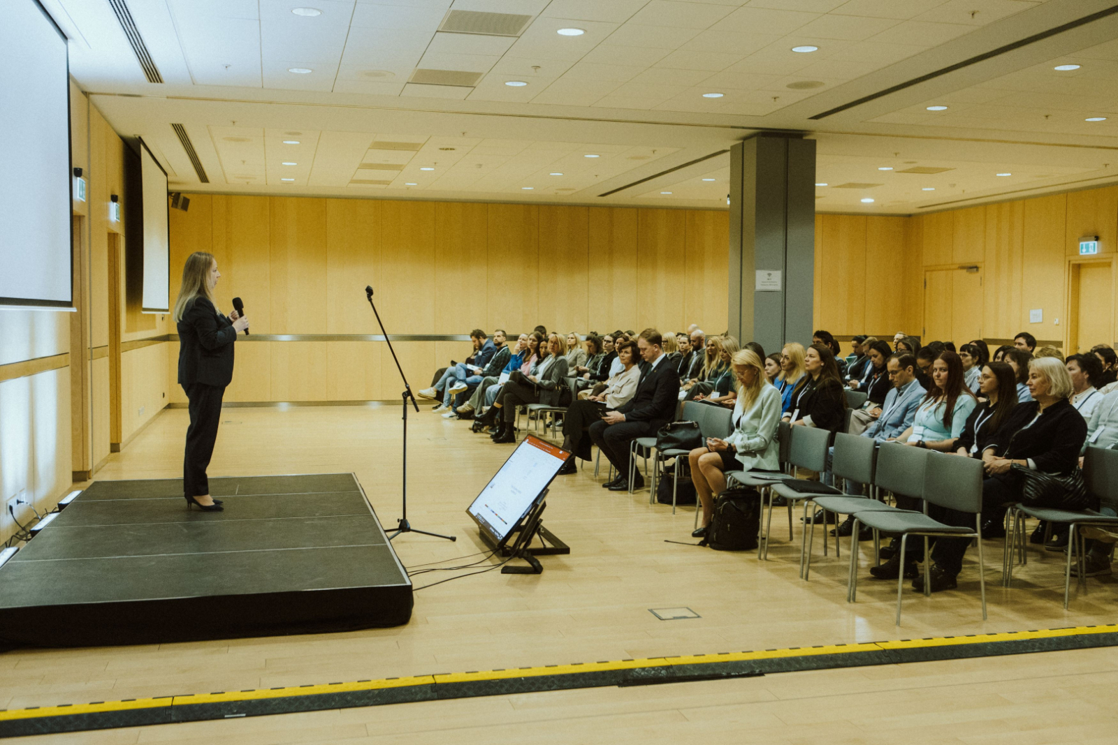 PTAC direktore Zaiga Liepiņa PTAC pasākumā uzņēmējiem