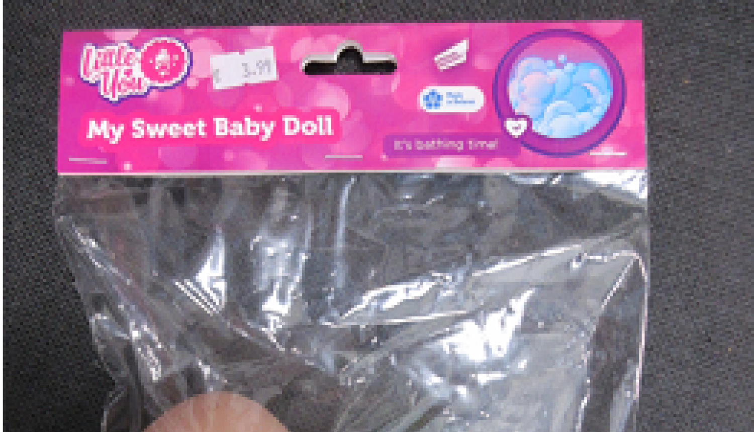 Atsaukums: Vannas rotaļlieta - lelle ar pīlīti My Sweet Baby Doll