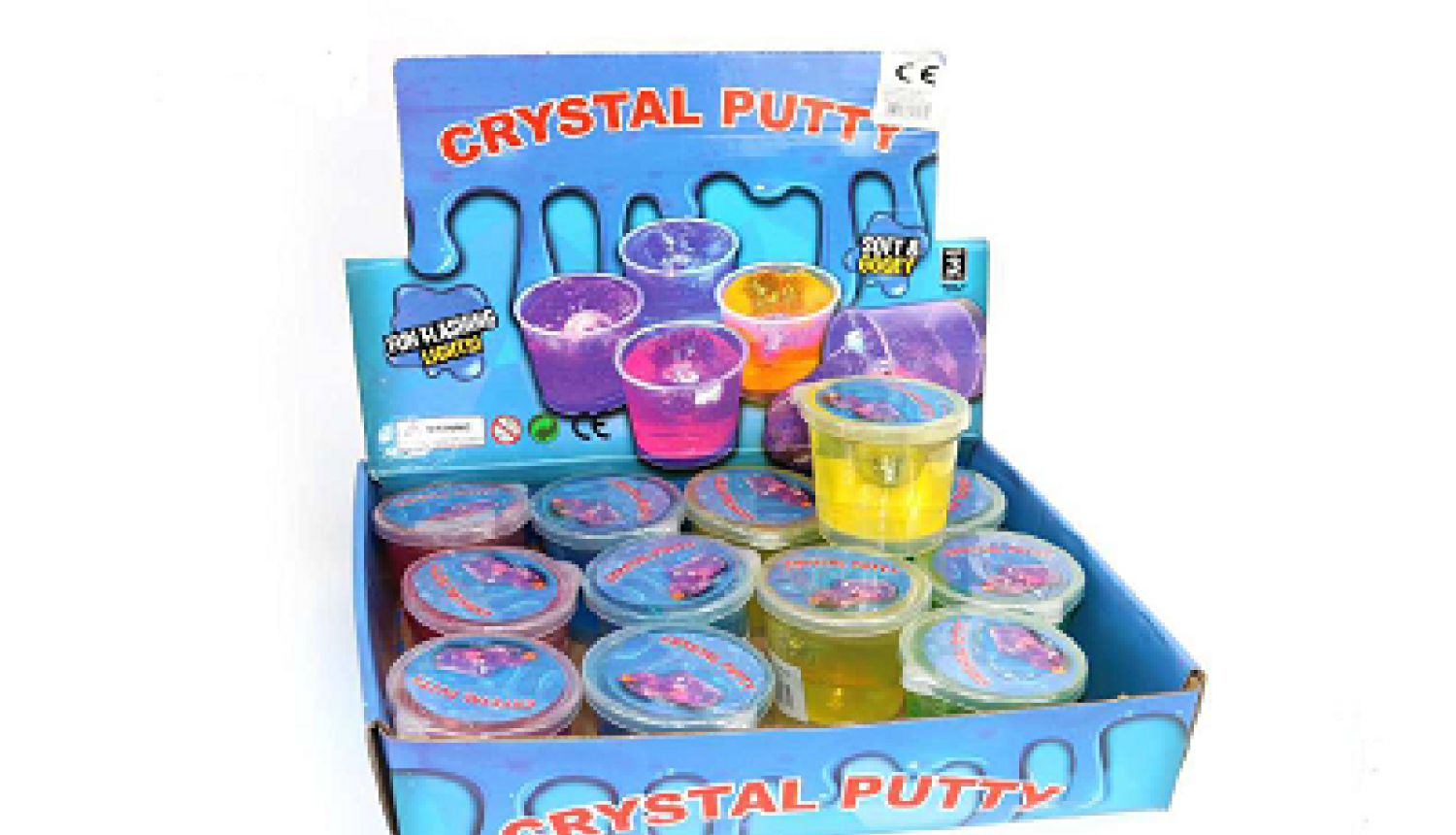 Atsaukums: Joku gļotas ar gaismiņām CRYSTAL PUTTY