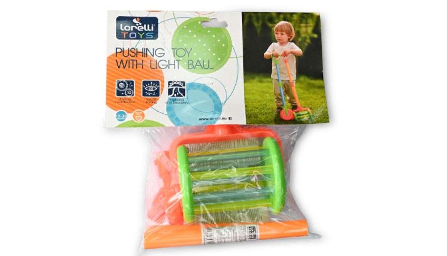 Stumjama rotaļlieta ar bumbiņām