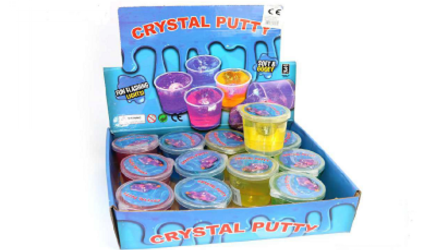 Atsaukums: Joku gļotas ar gaismiņām CRYSTAL PUTTY